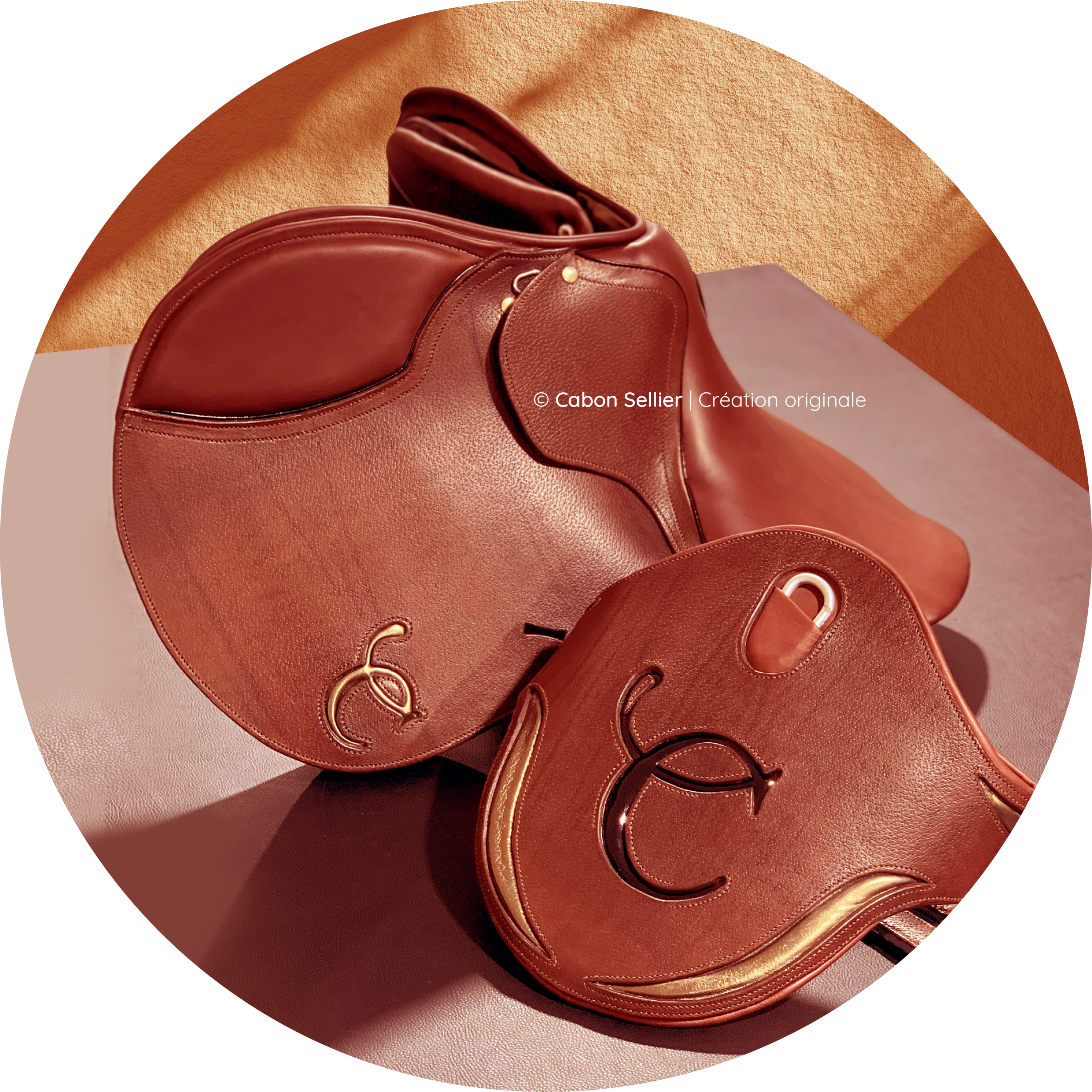 Selle | Création originale Cabon Sellier  Selle | Création originale Cabon Sellier